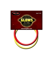 Spare Rings - Red and Glow-in-the-Dark